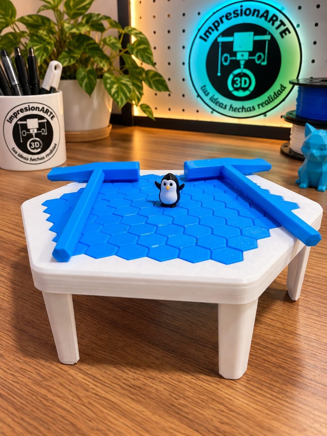 Juego ¡Cuidado con el Pingüino!